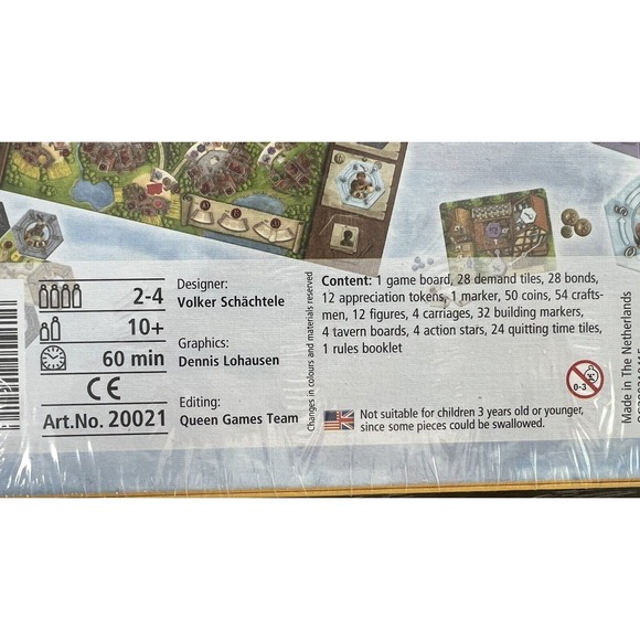 Queen's Architect Board Game by Volker Schachtele 2015 Queen Games, New York - Picture 4 of 12